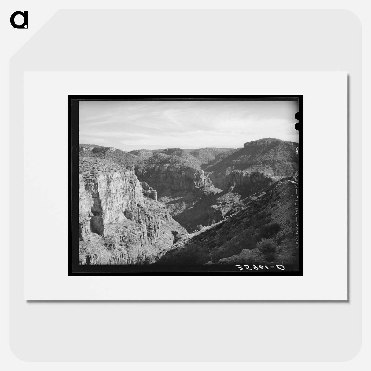 アートポスター-Black River Canyon at Beckers Butte, Gila County, Arizona
- ラッセル リー Poster.