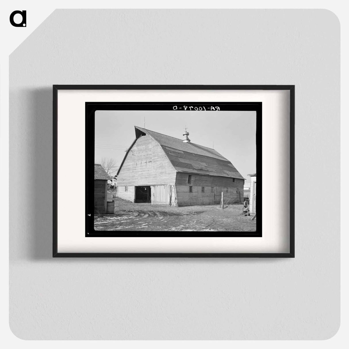 アートポスター-Barn on J.E. Herbrandson Farm, Iowa
- ラッセル リー Poster.