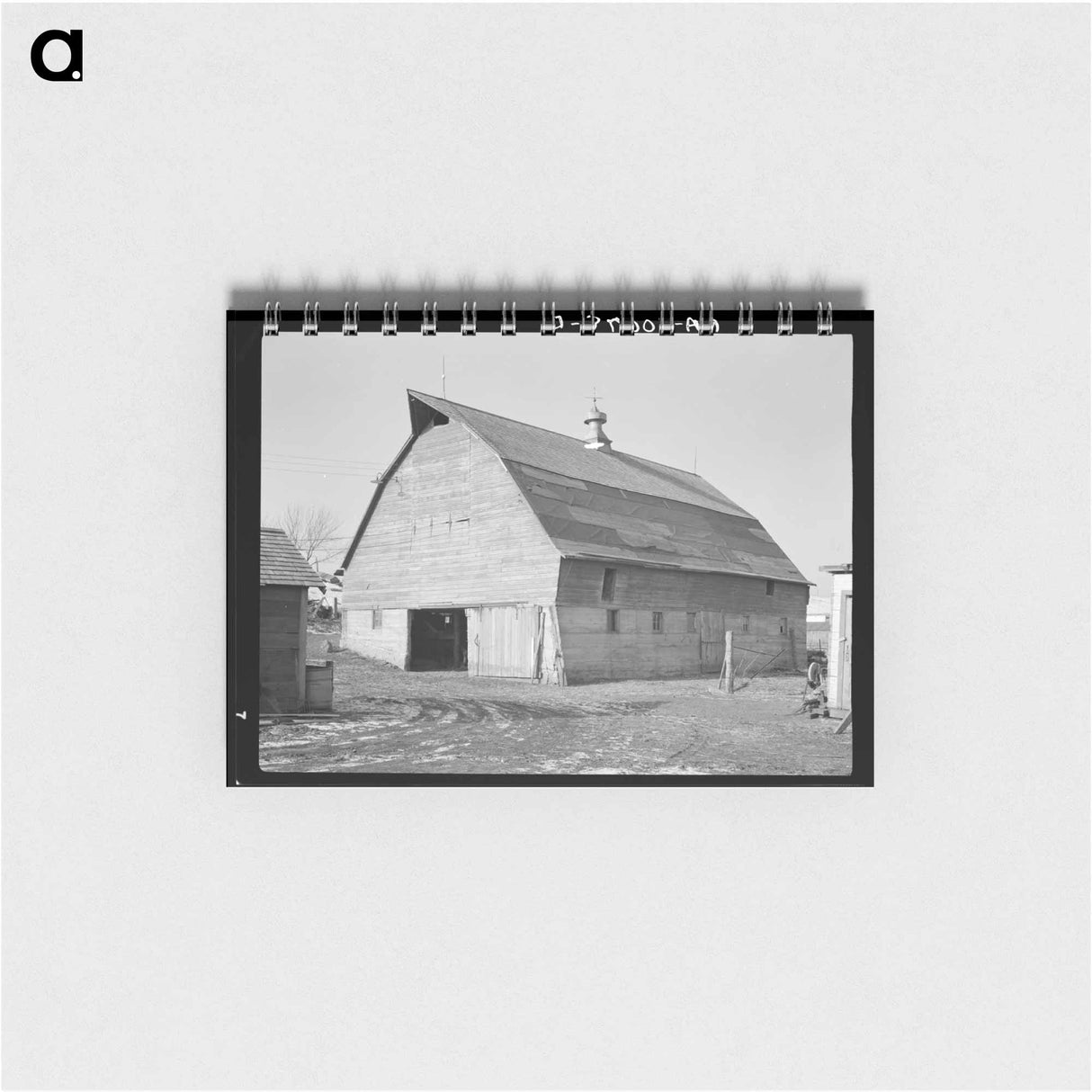 アートメモ帳-Barn on J.E. Herbrandson Farm, Iowa
- ラッセル リー Memo.