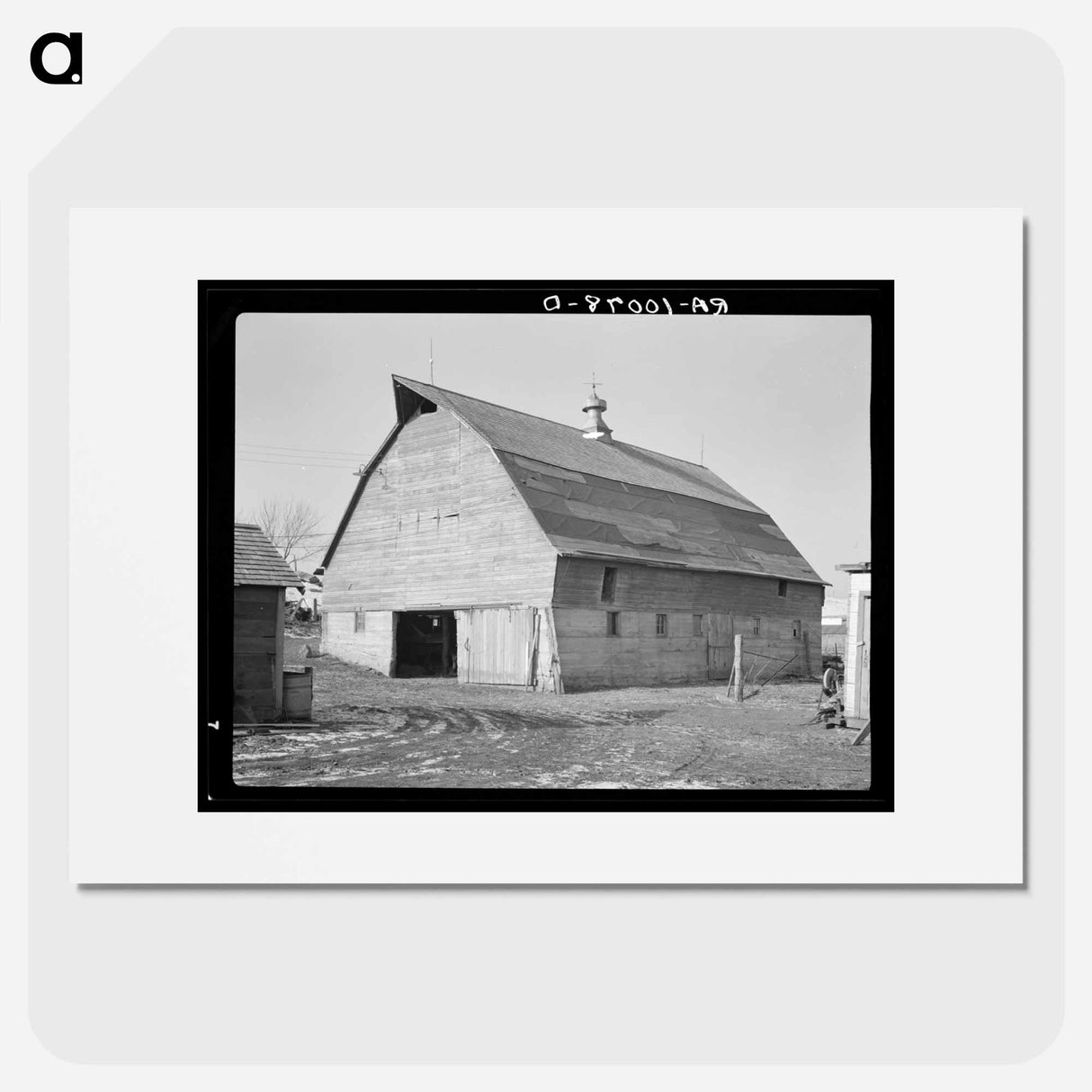 アートポスター-Barn on J.E. Herbrandson Farm, Iowa
- ラッセル リー Poster.