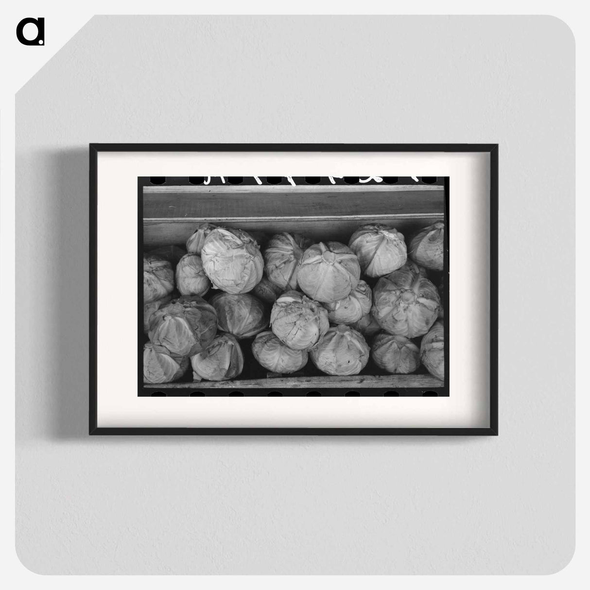 アートポスター-Cabbages at Roadside Stand Near Greenfield, Massachusetts
- ラッセル リー Poster.