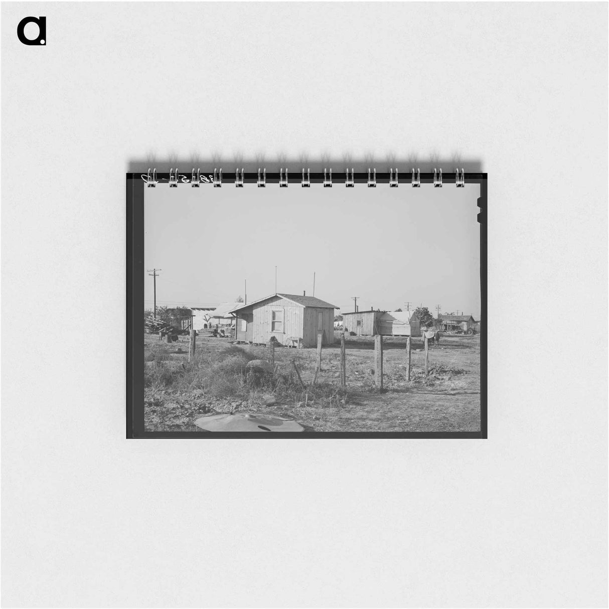 アートメモ帳-Houses in the Bull Tract Near Marysville
- ラッセル リー Memo.