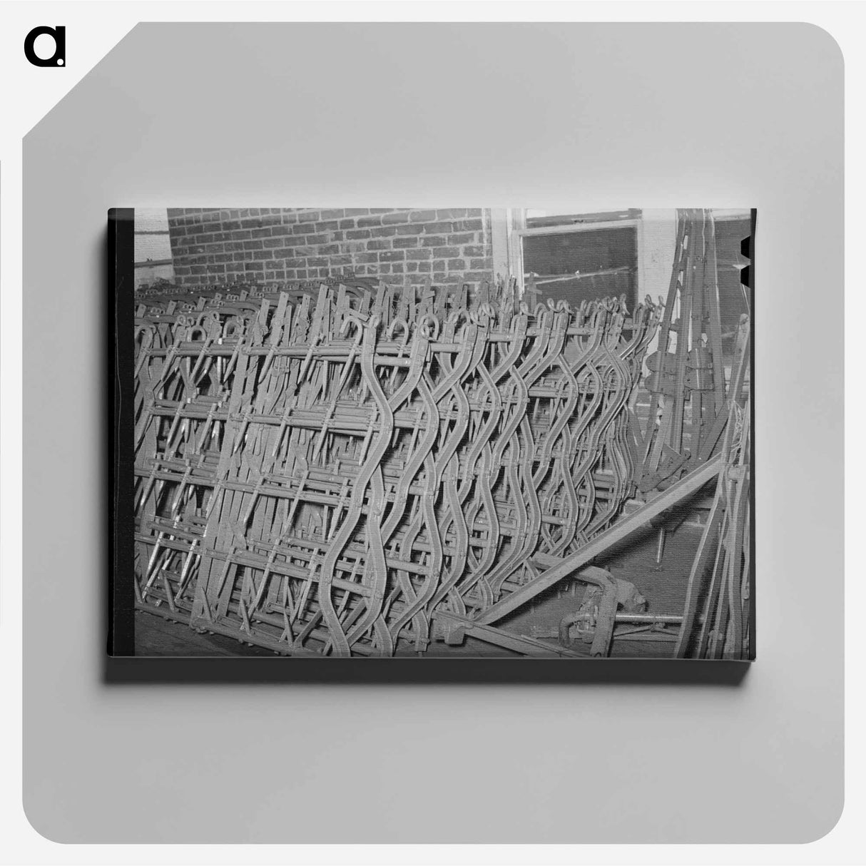 アートパネル-Spike-Tooth Harrow Parts, Oklahoma City
- ラッセル リー Canvas.