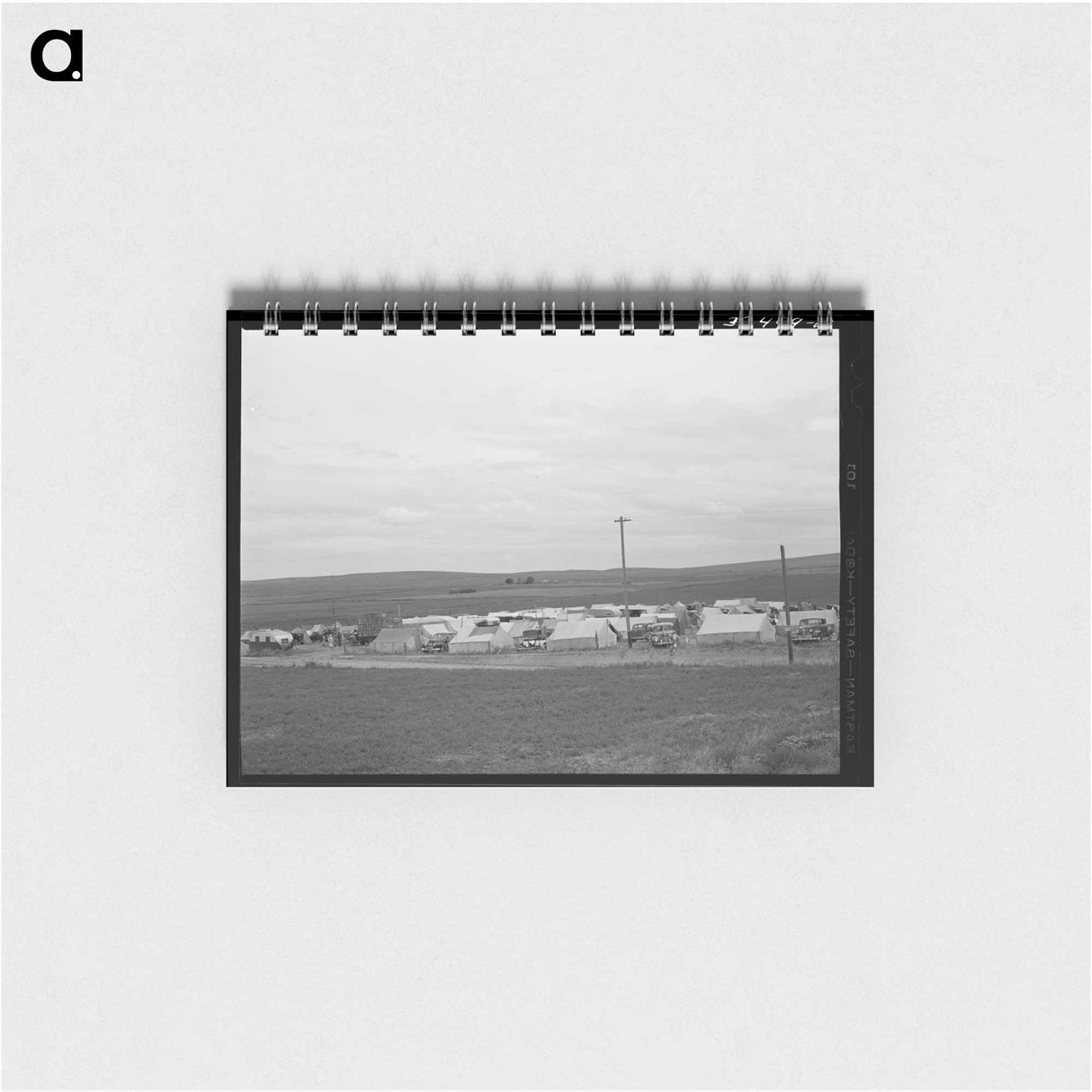 アートメモ帳-Pea Pickers' Camp, Canyon County, Idaho
- ラッセル リー Memo.