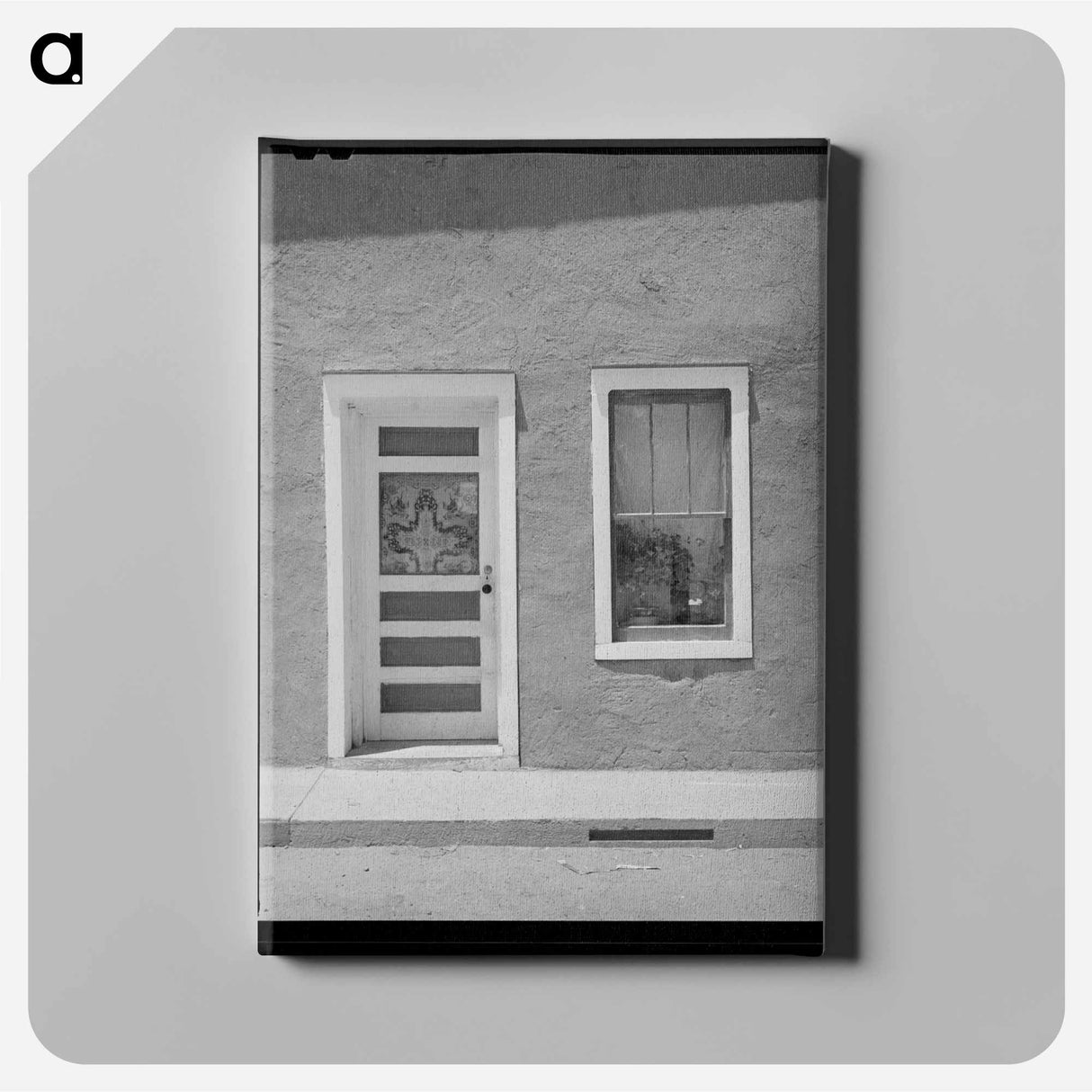 アートパネル-Door and Window in Spanish-American Home, Costilla, New Mexico
- ラッセル リー Canvas.