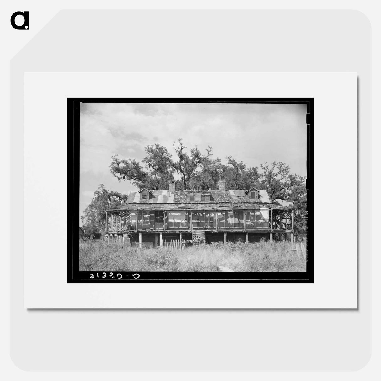 アートポスター-Abandoned Trepagnier Plantation House, Louisiana
- ラッセル リー Poster.