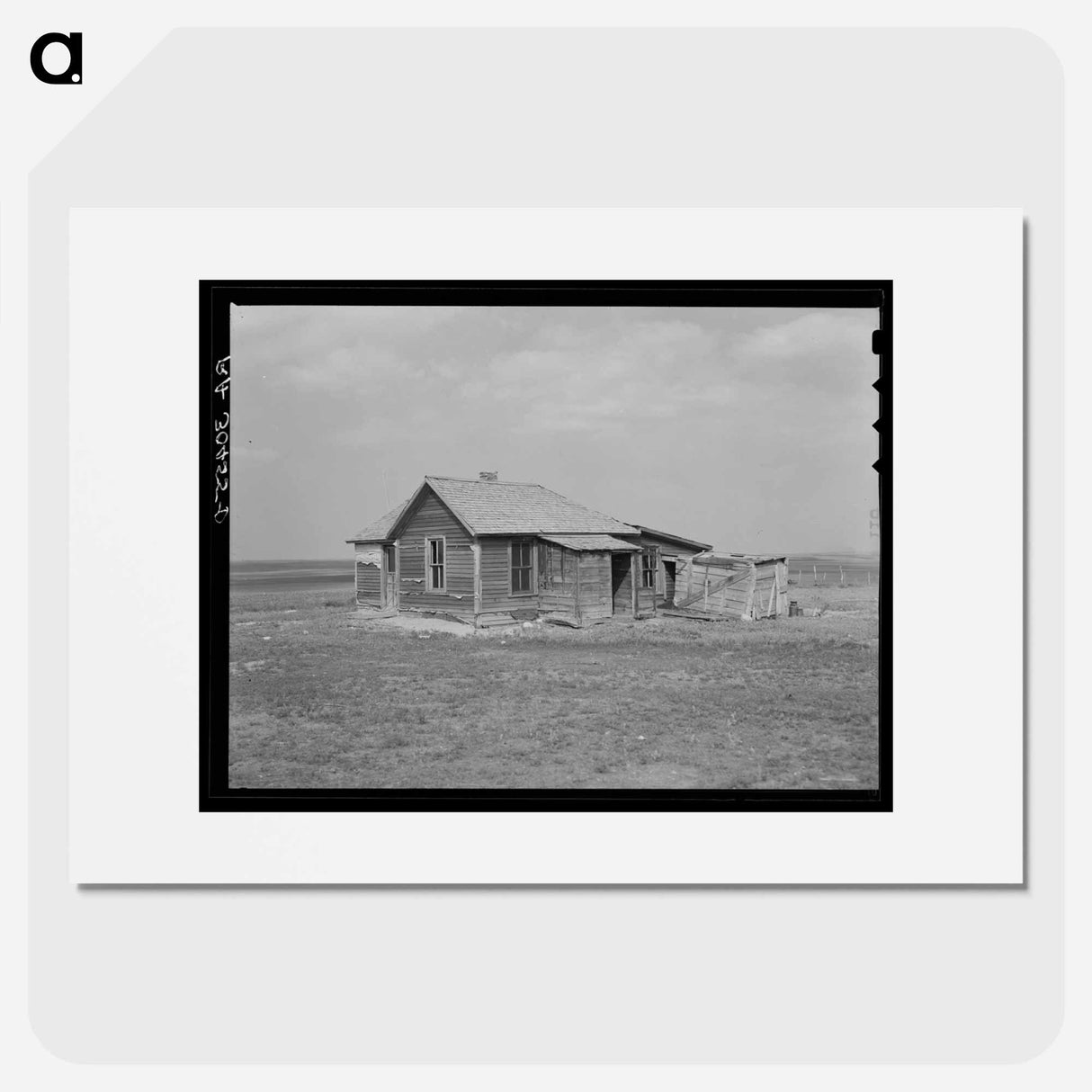 アートポスター-Abandoned Farmhouse, Williams County, North Dakota
- ラッセル リー Poster.