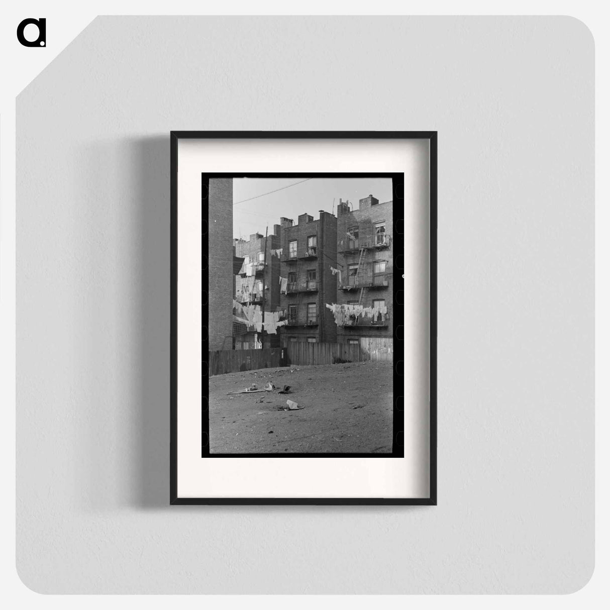 アートポスター-Apartment Houses, Bronx, New York City
- ラッセル リー Poster.