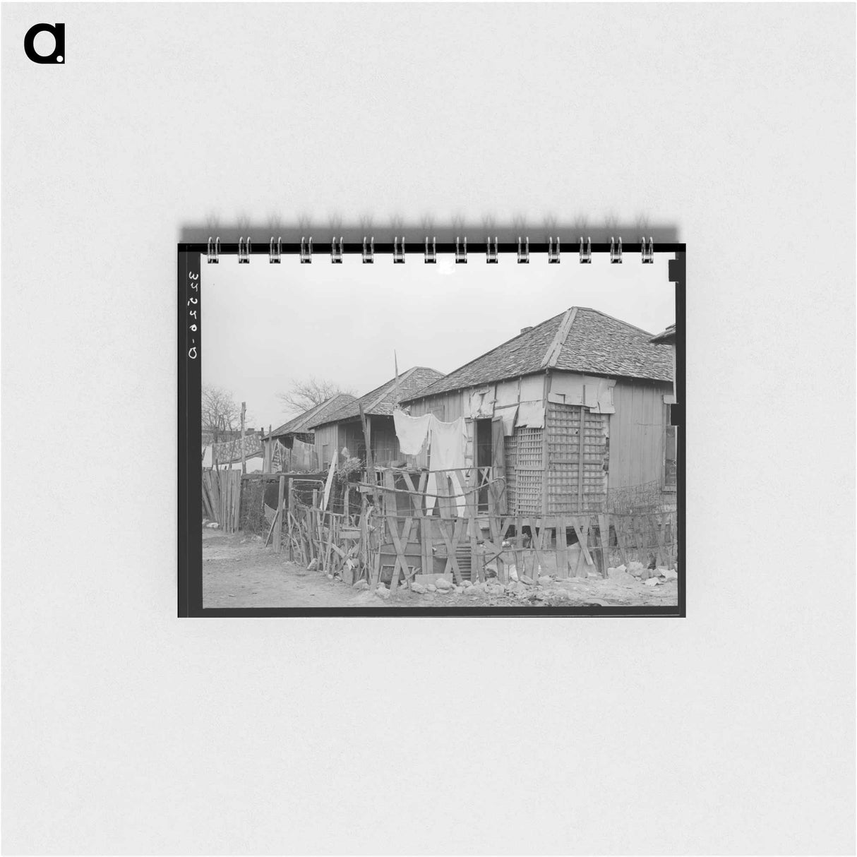 アートメモ帳-Row of Mexican Houses, San Antonio, Texas
- ラッセル リー Memo.