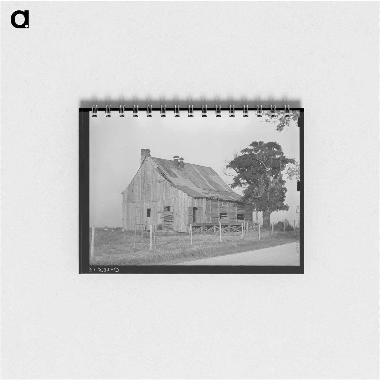 アートメモ帳-Old Sugar House, Lake Dick Project, Arkansas
- ラッセル リー Memo.