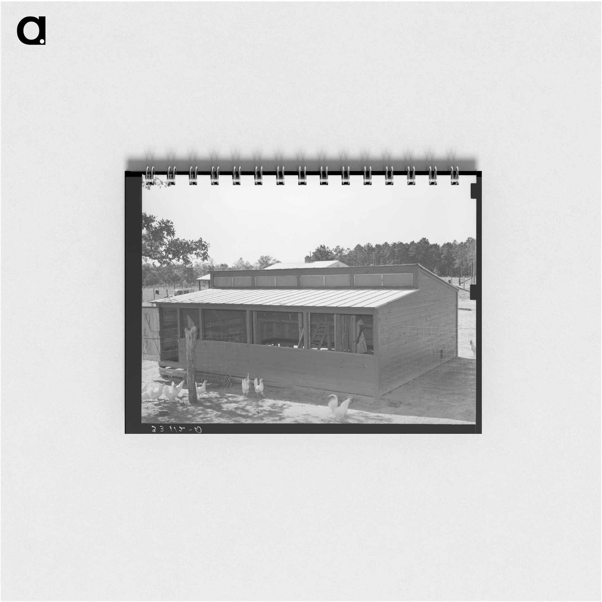 アートメモ帳-Chicken House, Sabine Farms
- ラッセル リー Memo.