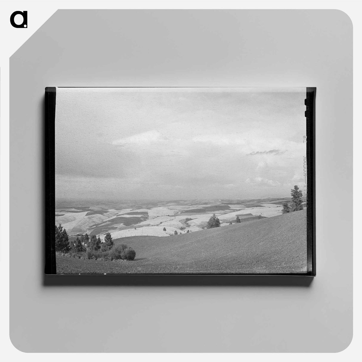 アートパネル-Wheat Fields from Winchester Hill, Nez Perce County, Idaho
- ラッセル リー Canvas.