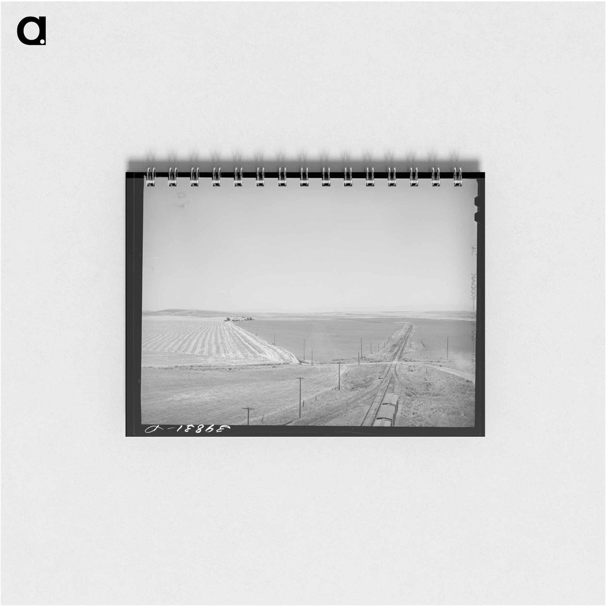 アートメモ帳-Wheat Land and Railroad, Eureka Flats, Walla Walla County, Washington
- ラッセル リー Memo.