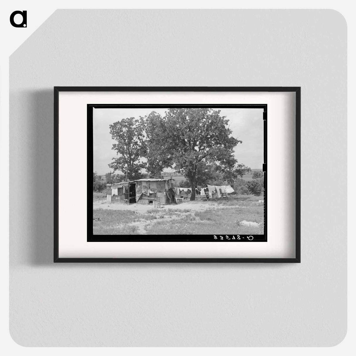 アートポスター-Agricultural Laborer's Home, Poteau Creek, Oklahoma
- ラッセル リー Poster.