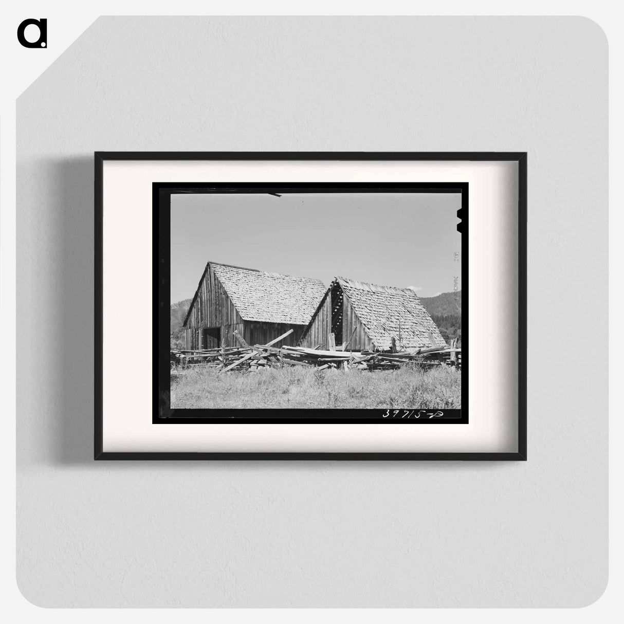 アートポスター-Barns, Garden Valley, Boise County, Idaho
- ラッセル リー Poster.