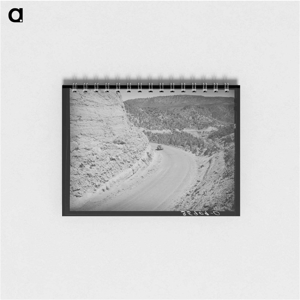 アートメモ帳-Curves Along the Highway at Carrizo Creek
- ラッセル リー Memo.