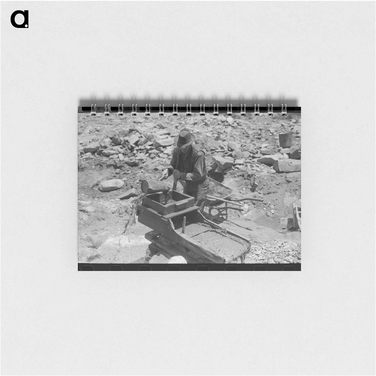 アートメモ帳-Gold Prospector, Pinos Altos
- ラッセル リー Memo.