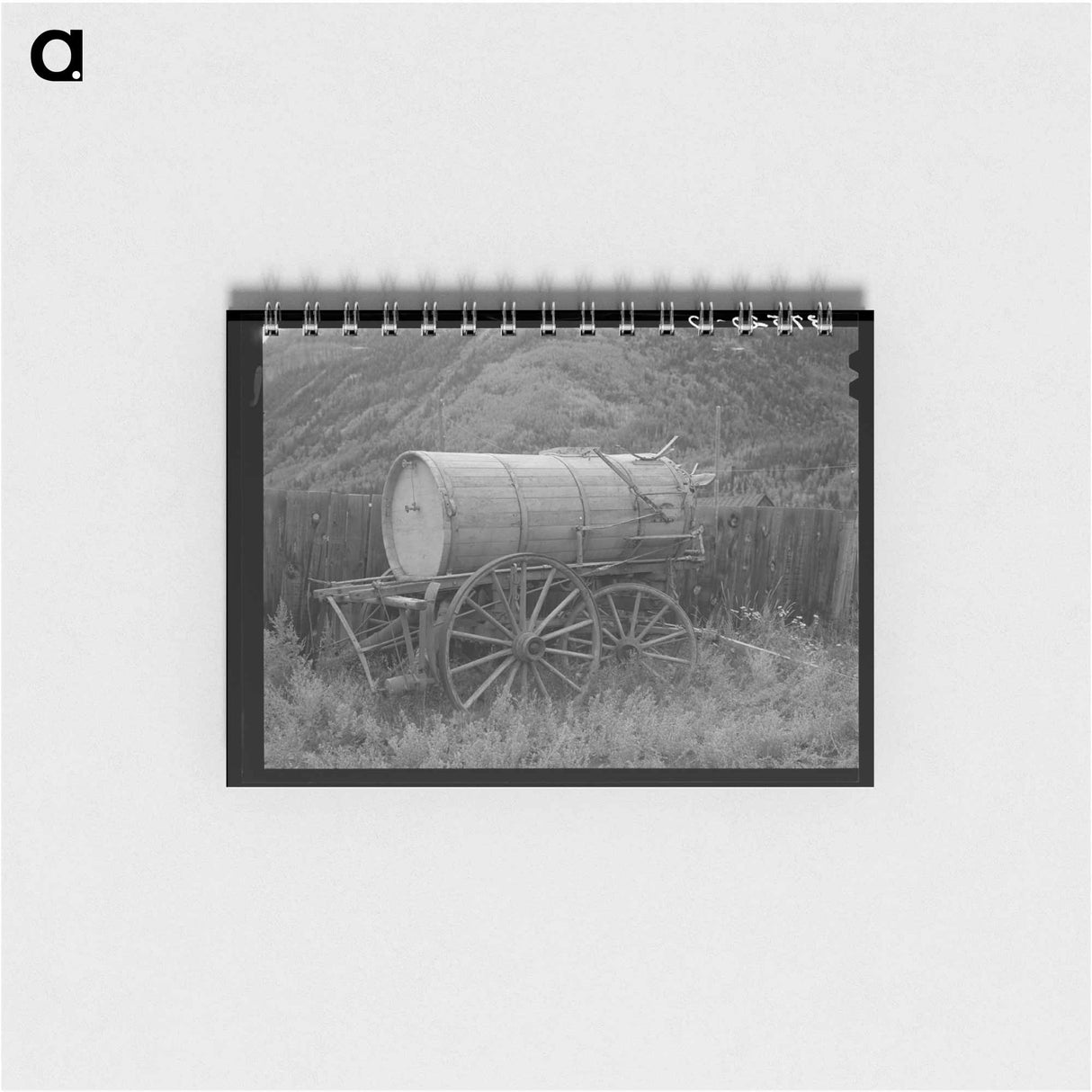 アートメモ帳-Sprinkling Wagon at Telluride, Colorado
- ラッセル リー Memo.