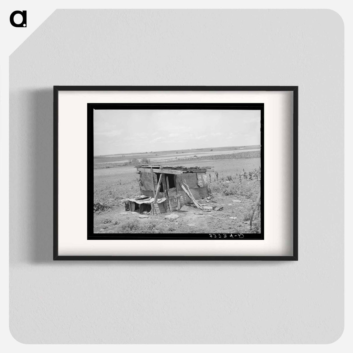 アートポスター-Abandoned Farm, Muskogee County, Oklahoma
- ラッセル リー Poster.