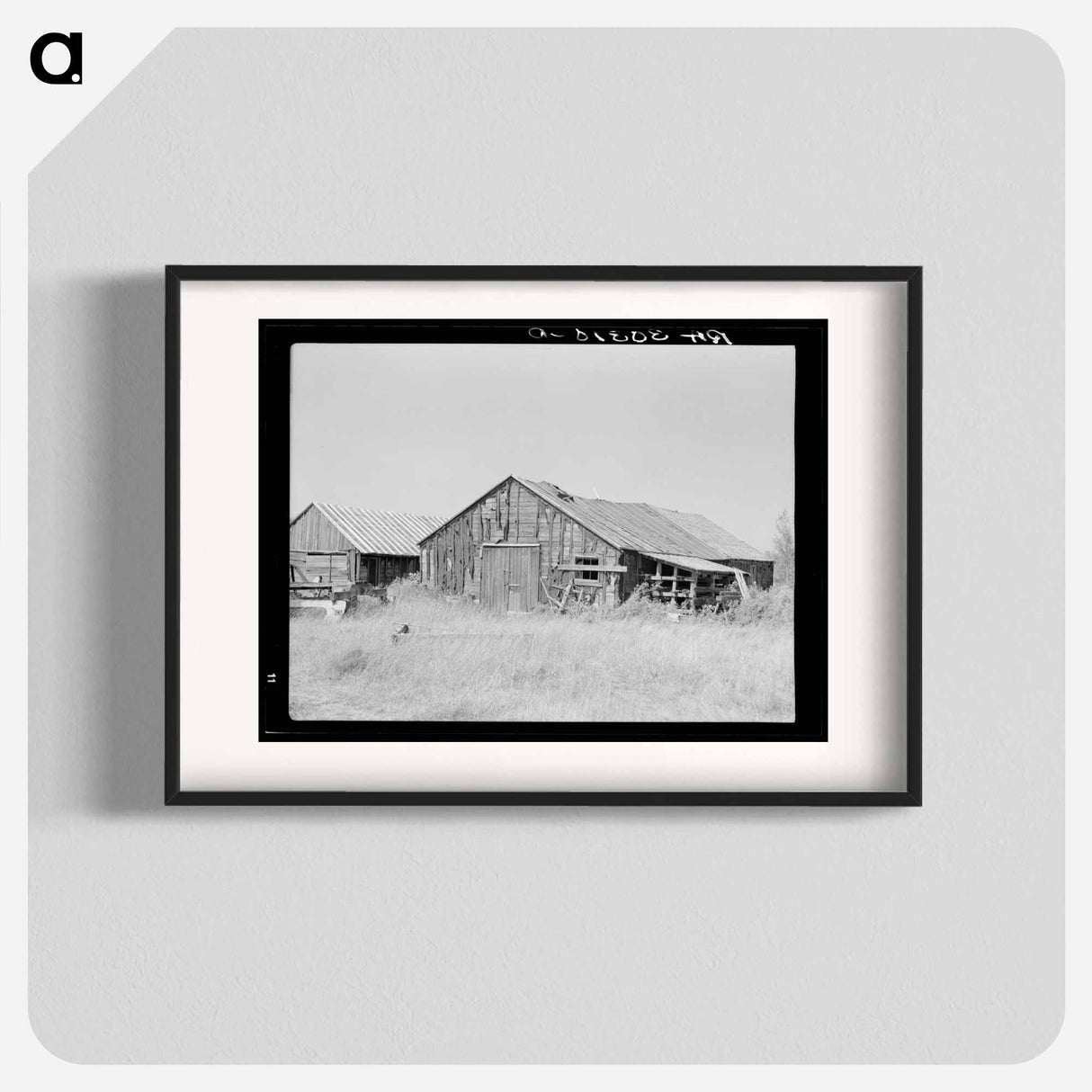 アートポスター-Abandoned Lumber Camp near Gemmel, Minnesota
- ラッセル リー Poster.