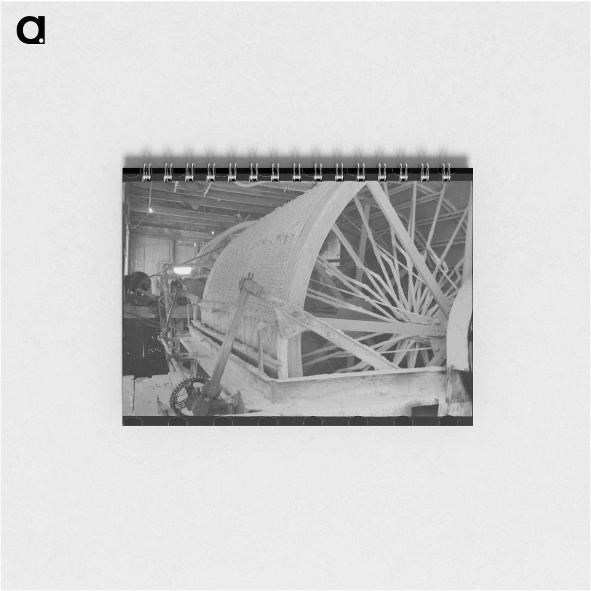 アートメモ帳-Rotary Vacuum Filter, Mogollon Gold Mine
- ラッセル リー Memo.