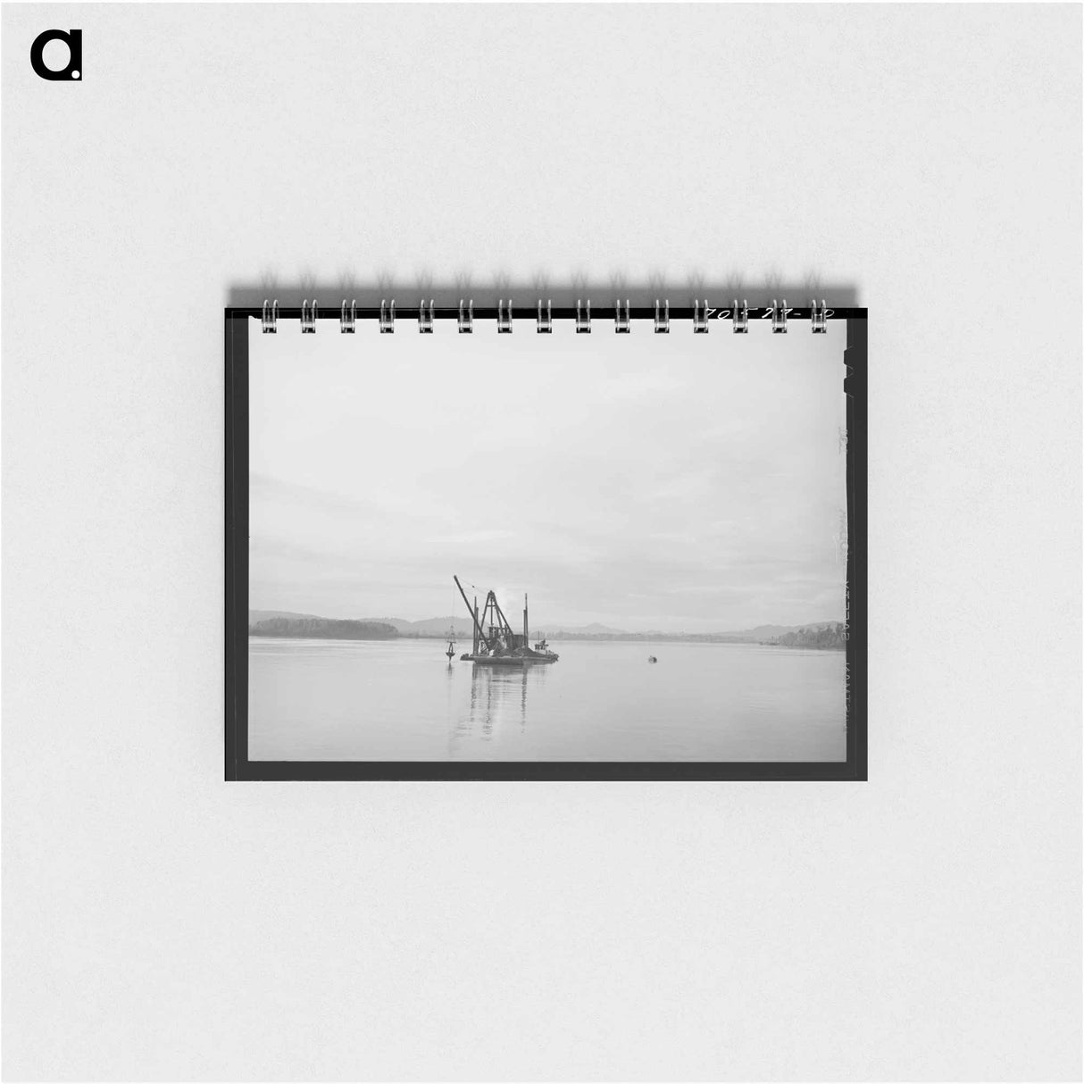 アートメモ帳-Dredge in Columbia River, Wahkiakum County, Washington
- ラッセル リー Memo.