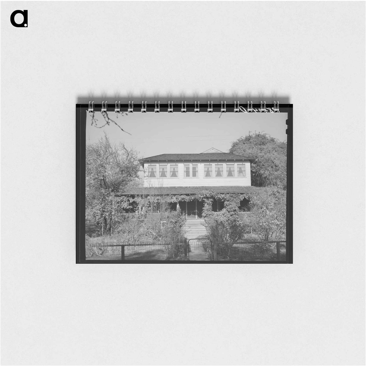 アートメモ帳-Farmhouse of Fruit Farmer Near Auburn, California
- ラッセル リー Memo.