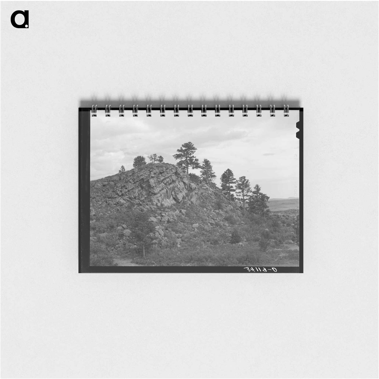アートメモ帳-Mountain Scene near Capulin, New Mexico
- ラッセル リー Memo.