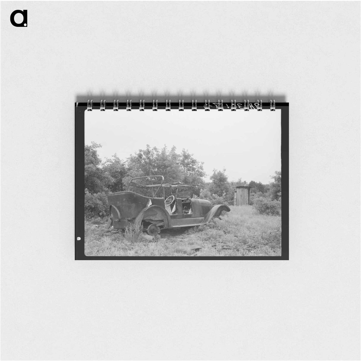 アートメモ帳-Outhouse and Automobile on Art Simplot's Farm
- ラッセル リー Memo.