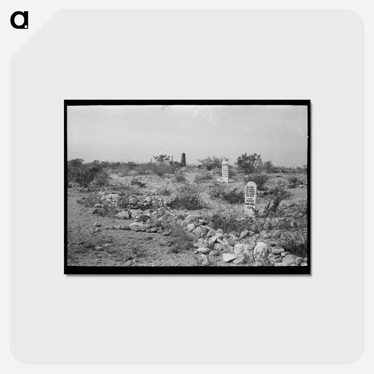 アートポストカード-Boothill Cemetery, Tombstone, Arizona
- ラッセル リー Postcard.