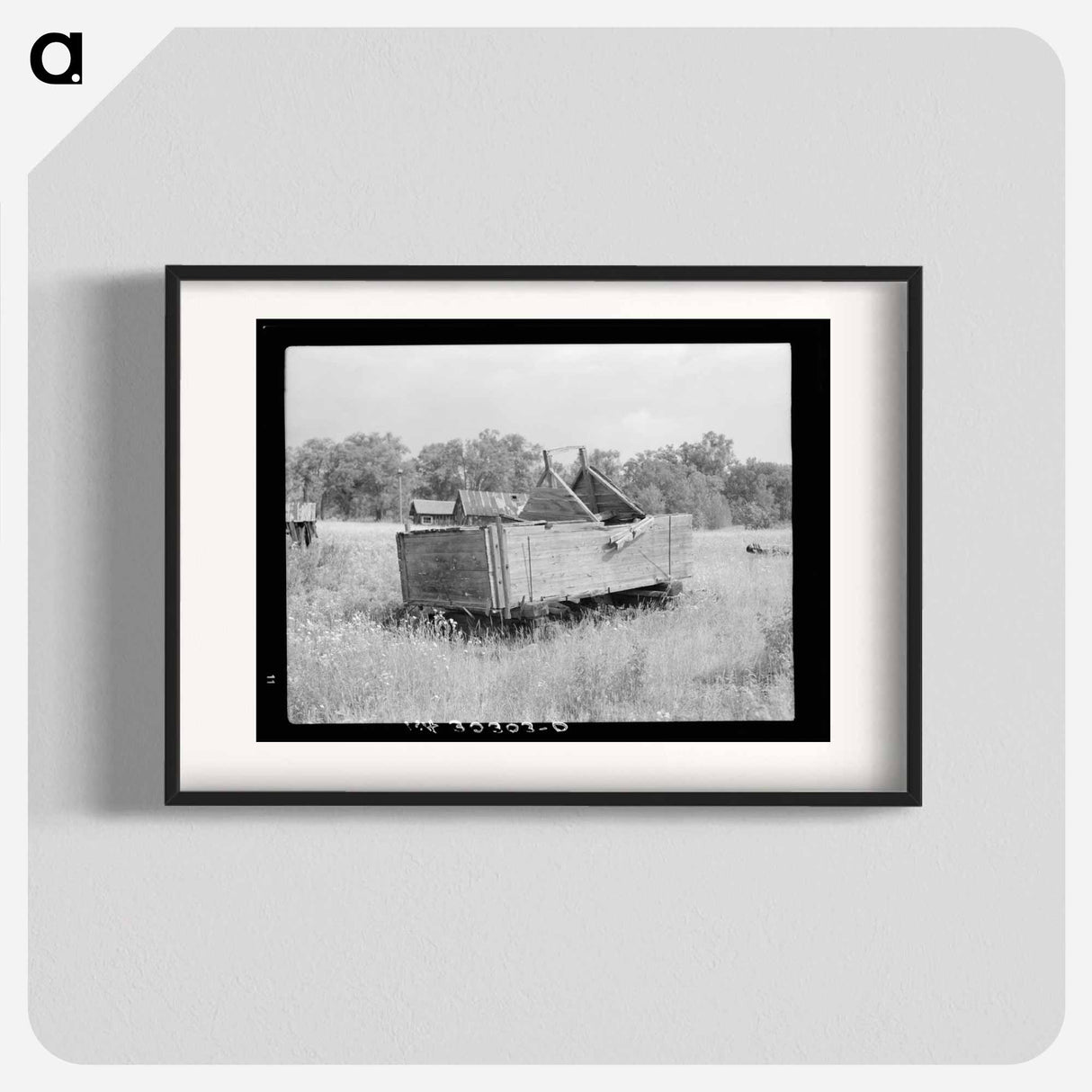アートポスター-Abandoned Lumber Camp Buildings, Gemmel, Minnesota
- ラッセル リー Poster.