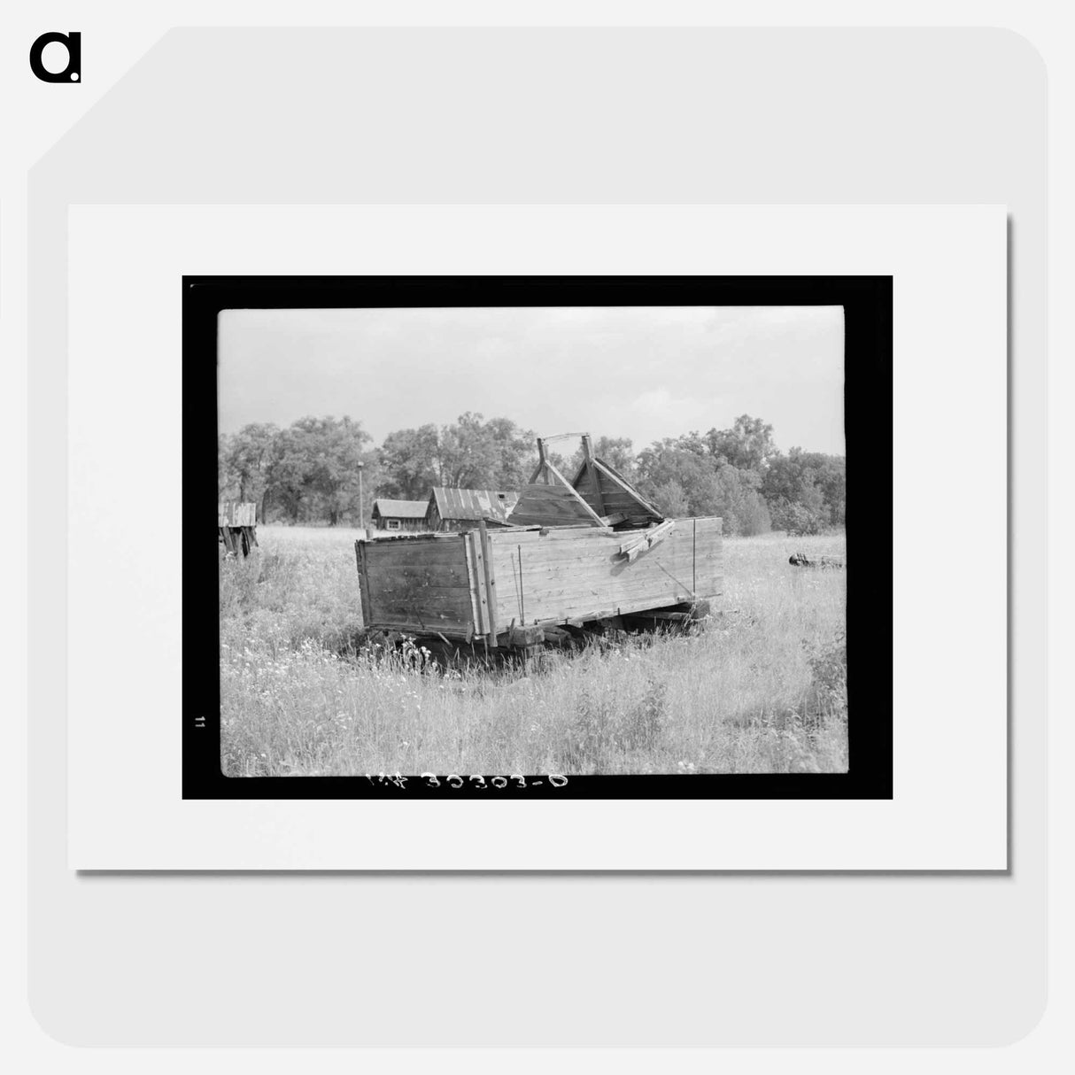 アートポスター-Abandoned Lumber Camp Buildings, Gemmel, Minnesota
- ラッセル リー Poster.