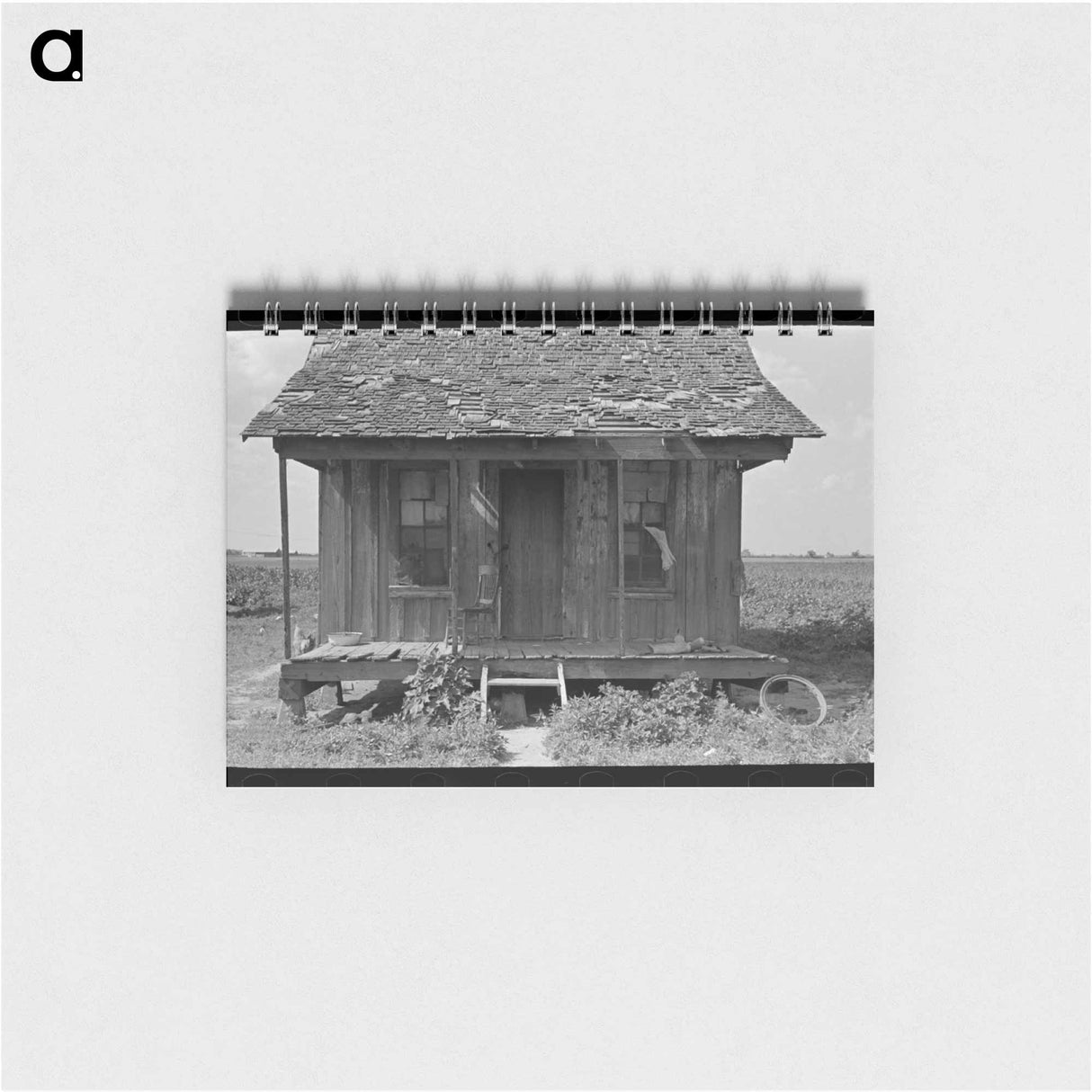 アートメモ帳-Sharecropper Cabin, New Madrid County, Missouri
- ラッセル リー Memo.