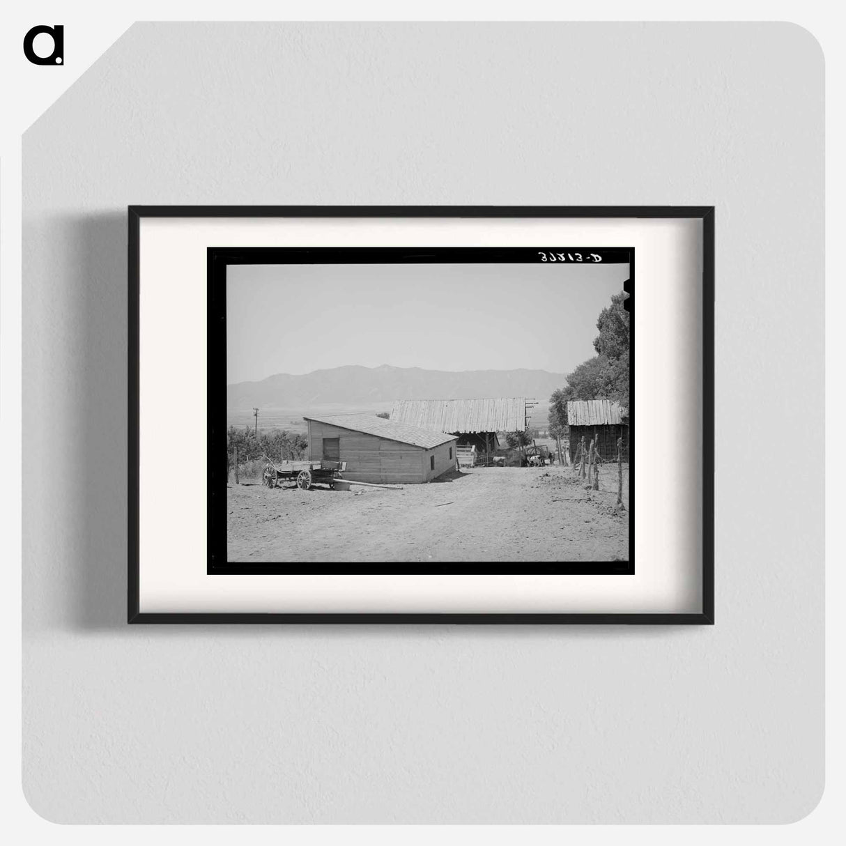 アートポスター-Barns of Mormon Farmer, Cache County, Utah
- ラッセル リー Poster.