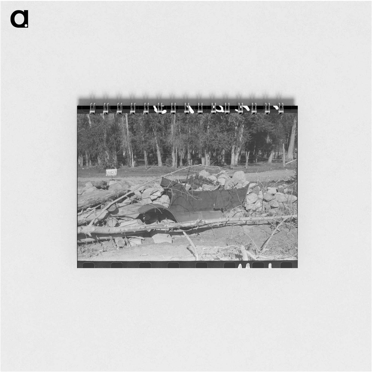 アートメモ帳-Improvised Protection from Stream Bank
- ラッセル リー Memo.
