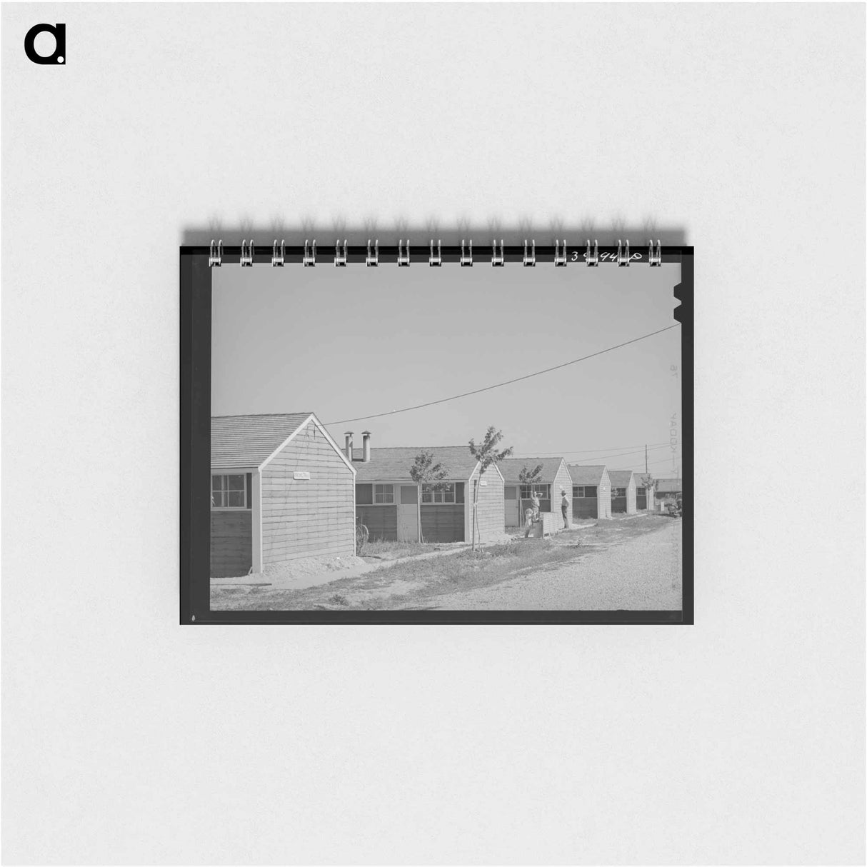 アートメモ帳-Row Shelters at FSA Farm Workers' Camp, Caldwell, Idaho
- ラッセル リー Memo.