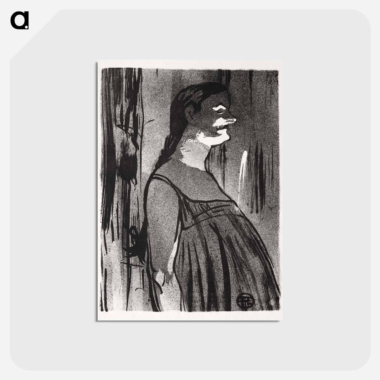 アートポストカード-Le Café-concert: Mme. Abdala
- クリーブランド美術館 Postcard.