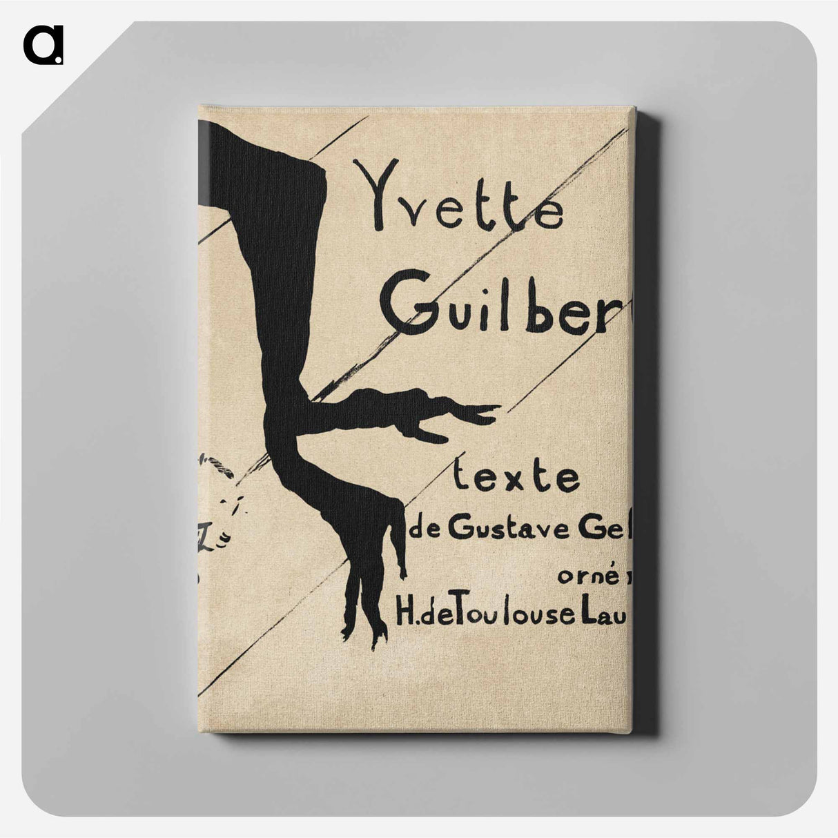 アートパネル-Yvette Guilbert
- クリーブランド美術館 Canvas.