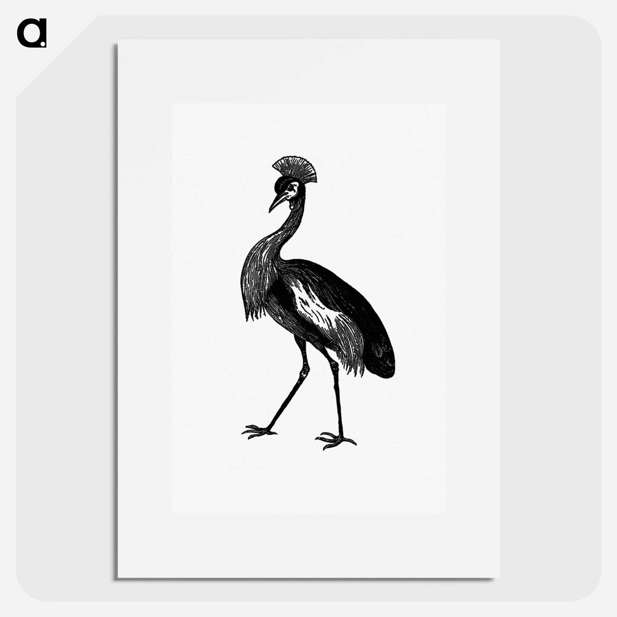 アートポスター-Crowned Crane from Adventures in the Far Interior of South Africa
- 大英図書館 Poster.