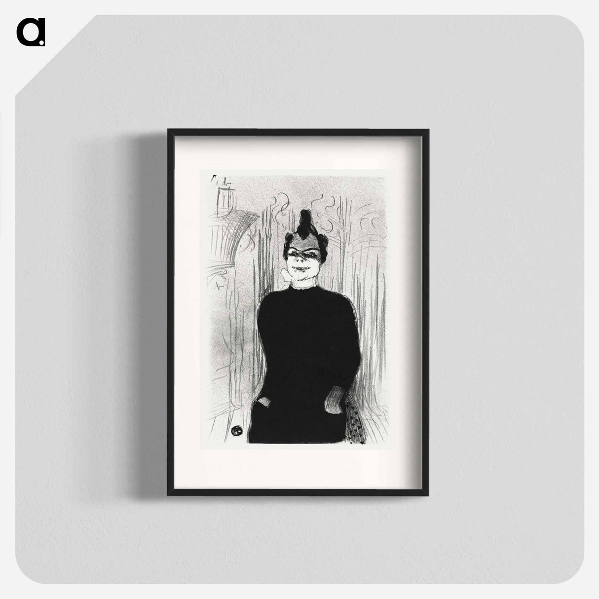 アートポスター-At the Gaieté Rochechouart: Nicolle
- クリーブランド美術館 Poster.