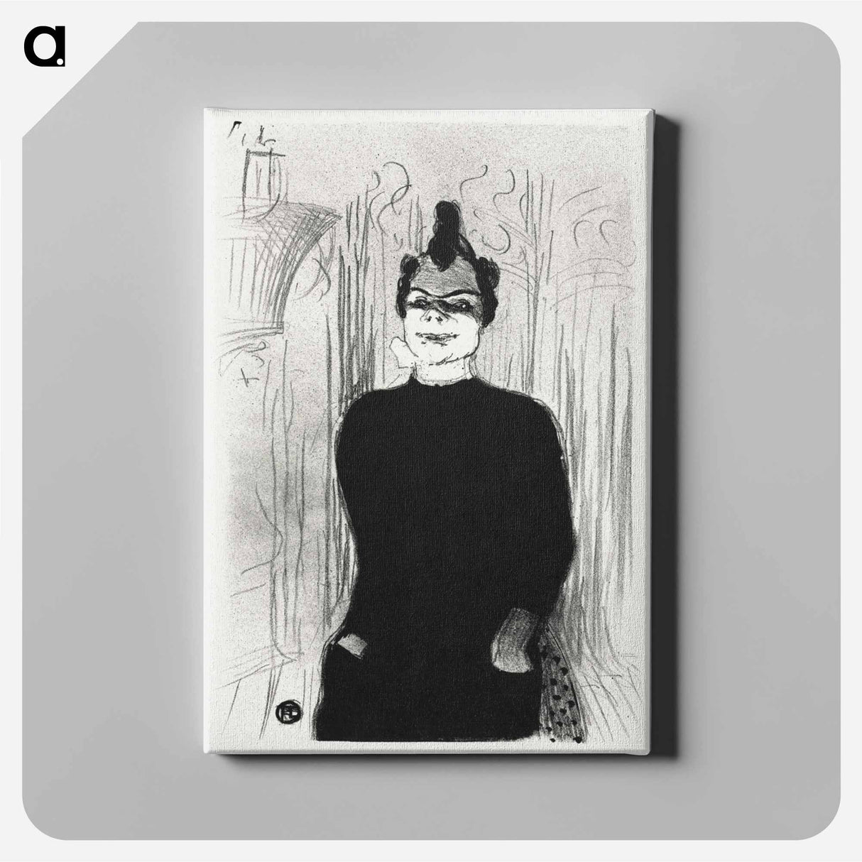 アートパネル-At the Gaieté Rochechouart: Nicolle
- クリーブランド美術館 Canvas.