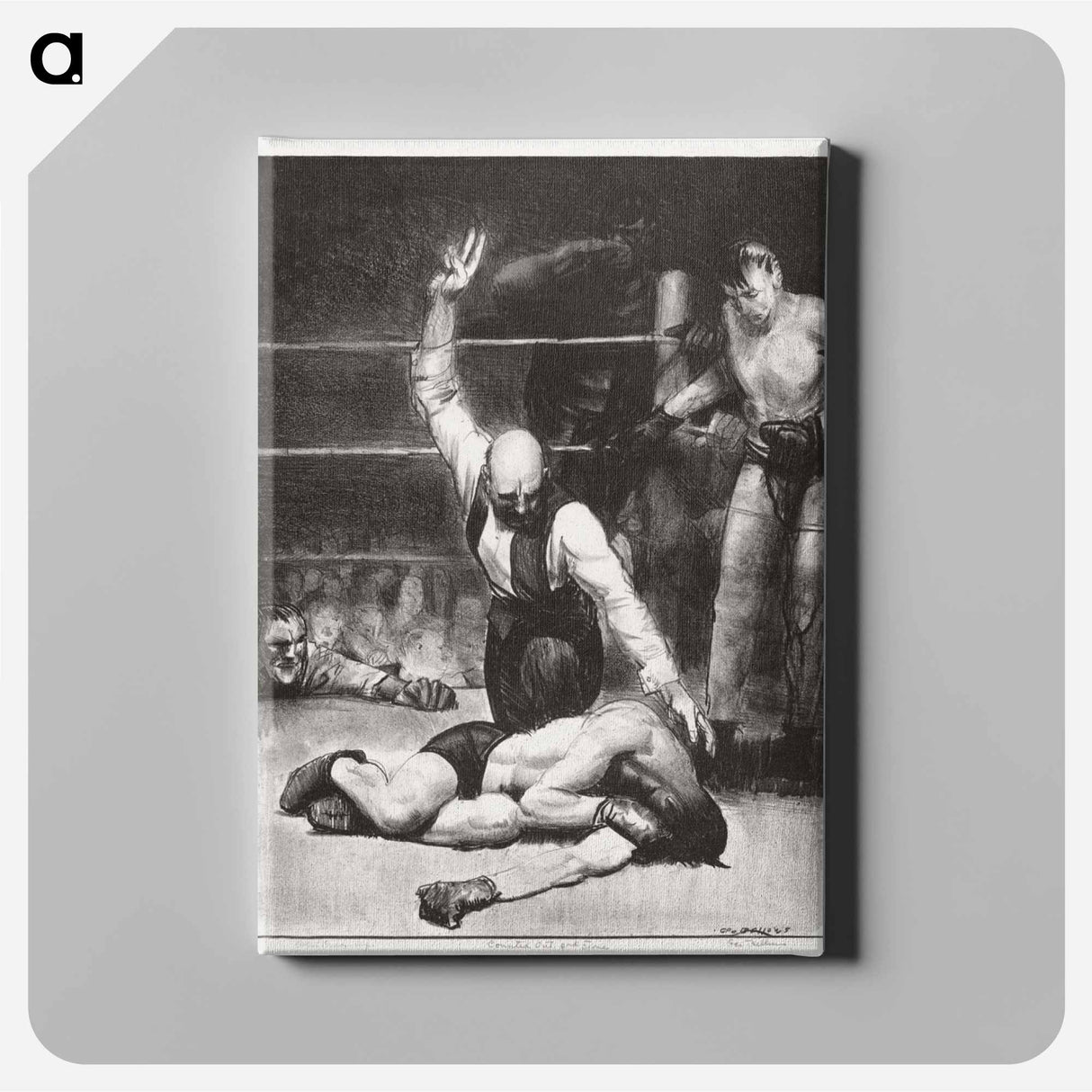 アートパネル-Counted Out, Second Stone
- ボストン公共図書館 Canvas.
