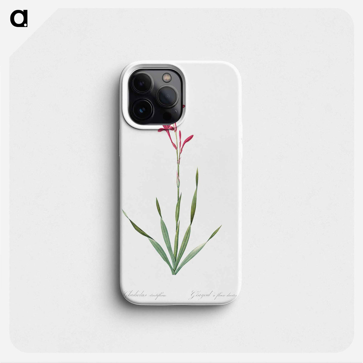Bugle lily illustration - Pierre Joseph Redouté Phone Case.