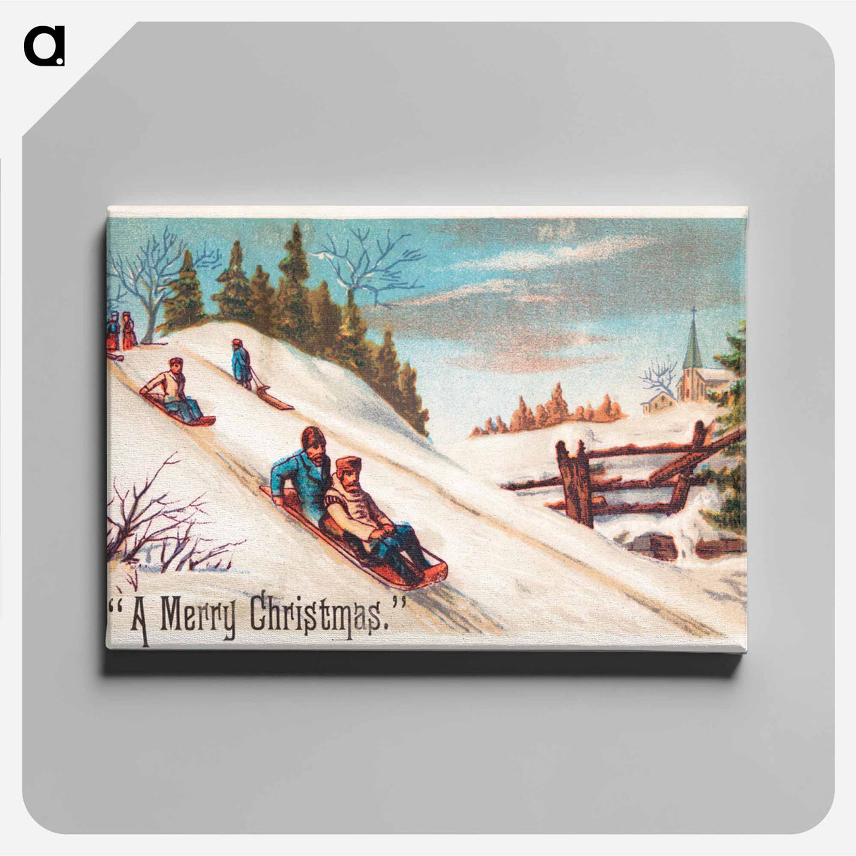 アートパネル-Merry Christmas Card
- ボストン公共図書館 Canvas.