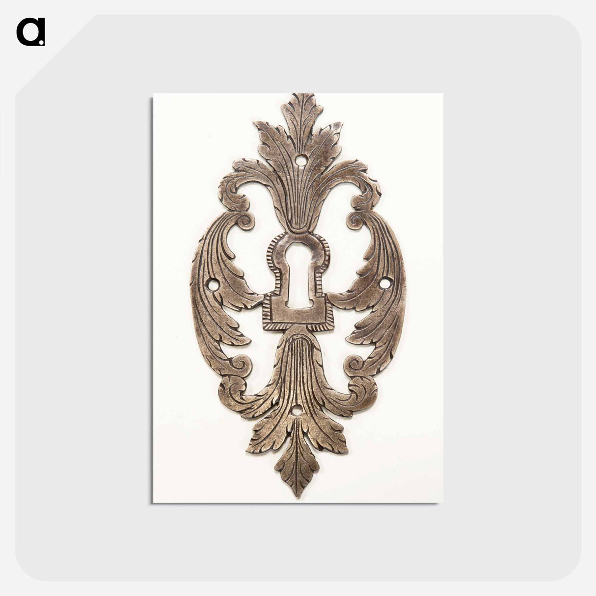 アートポストカード-Keyhole Escutcheon
- バーンズ・コレクション Postcard.