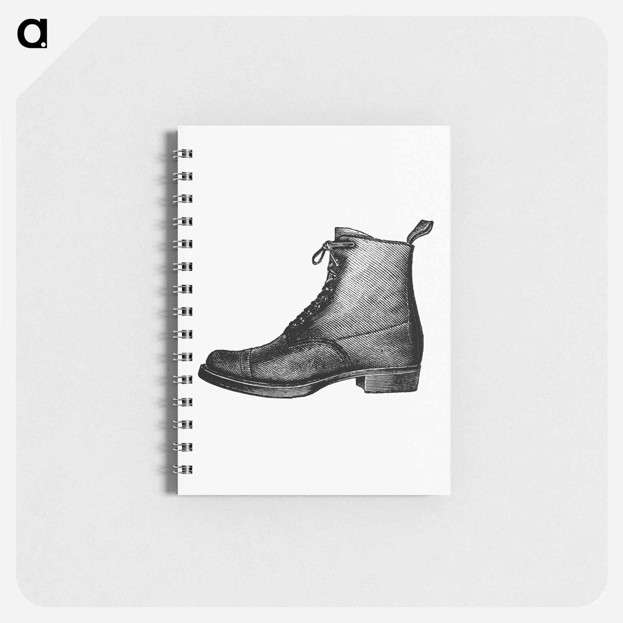 アートメモ帳-Vintage Boots Illustration
- 大英図書館 Memo.