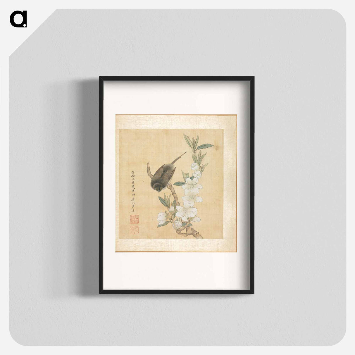 アートポスター-Bird and Peach-Blossom Branch
- クリーブランド美術館 Poster.