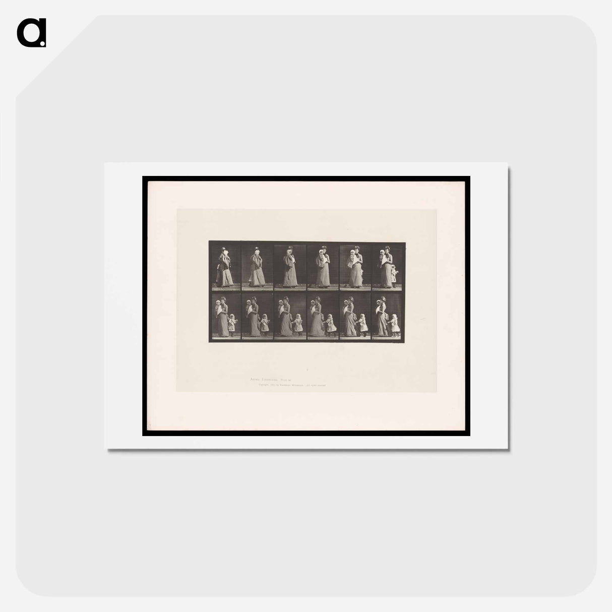 アートポストカード-Mother and Children
- エドワード マイブリッジ Postcard.