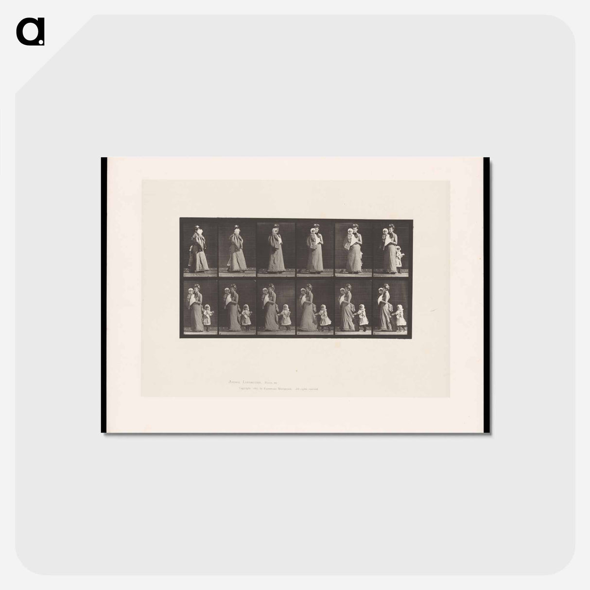アートポストカード-Mother and Children
- エドワード マイブリッジ Postcard.