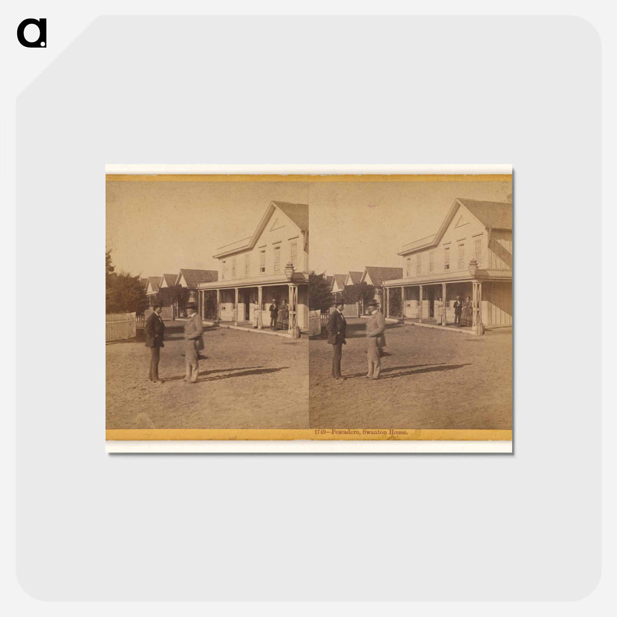 アートポストカード-Pescadero, Swanton House
- エドワード マイブリッジ Postcard.